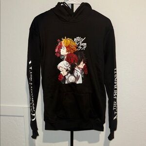 “The Promised Neverland” Black Graphic Hoodie